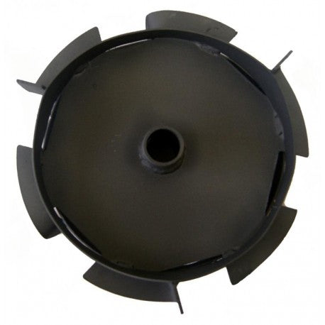 Koła stalowe łopatkowe pełne 10" (20cm) komplet